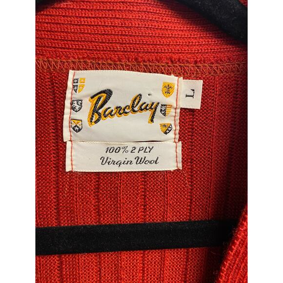 Vintage Barclay 100% 2 ply virgin wool size L (b42) - Picture 2 of 9